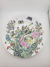 vintage Chinese hand painted CPC MADE IN MACAU Plate. Minor Chip