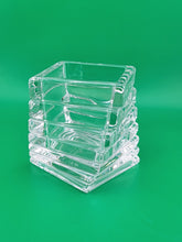 Vtg ROSENTHAL Studio-Linie Crystal Turnus Geometric Vase/Candle Holder Germany