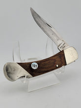 Large Bear MGC USA Clip Point SS Blade Rosewood Handle Folding Knife 9 Inch