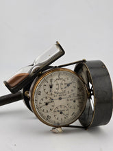 Antique No.1974 Brass Air Meter Anemometer w/ Sand Timer, Circa 1900 Mining Tool