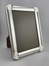 New Vintage 5x7 Dioni Italy Picture Frame Silver Plate Wood Frame 1970’s 80’s.