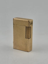 Vintage Collectible Authentic St Dupont France Gold Plated Ligne 1 Lighter.