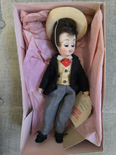 Rare Vintage Madame Alexander Doll-Rhett-1380-12"-1980's-vinyl-with box-USA