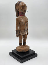 1940's Vintage Baule African Fertility Figure 15" Handcarved Wood Ivory Coast