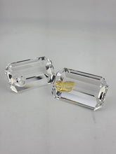 Set Of 2 Vintage Swarovski Figurine Shield Columbine. Excellent Condition.