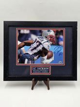 J.C. Jackson Signed 8x10 Photo Framed Patriots Auto JSA COA Super Bowl Champ
