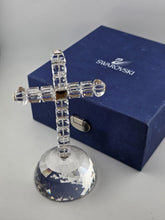 Swarovski Crystal The Cross of Light Clear Religious Decor #285865 Mint Cond.