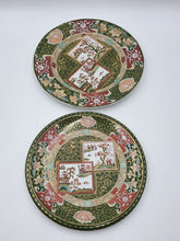 Antique Ashworth Real Ironstone China Imari Plates Pair c1890 English 9" & 10"