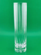 Vintage Baccarat Crystal HARMONIE Vertical Cuts Cylinder Flower Vase 7 "