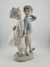 Lladro Children Puppy Love Porcelain Figurine MADE IN SPAIN 1127 Retired Matte