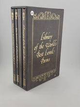 Vintage Set of 4 Library of the World's Best Loved Poems Books - Hardcover
