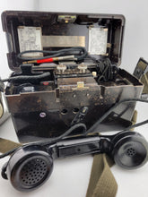 Vintage Collectible 1962 Cold War Elektrik Lorenz German Military Field Phone