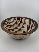 Rare Vintage Jose Sosa 2002 Chulucanas Peruvian Clay Pottery Bowl 10" Signed