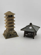 Lot Of 2 Antique Asian Themed Incense Burners. Chinese And Japanese Temples.