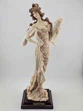 Rare Guiseppe Armani Lady with Amphora Porcelain Figurine 12" Florence Italy