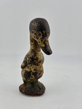 ANTIQUE HUBLEY TOY CO. SOLID CAST IRON DUCK BIRD PAPERWEIGHT CHILD ROOM DOORSTOP