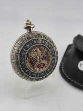 Franklin Mint Civil War Library & Museum Gen. Robert E Lee Pocket Watch. Works.