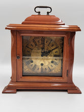 BEAUTIFUL ESKA WIND UP ESKA SHELF MANTEL CLOCK BRAZIL WESTMINSTER CHIMES. As-is.
