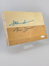 100% Original Hakeem Olajuwon Signed Houston Rockets Court Floor Board w/ COA