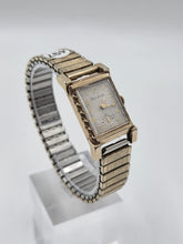 Antique 1940's Bulova Ladies 10K Gold Filled Art Deco Watch Sub Seconds. Works.