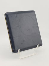 Vintage Dunhill London Leather Cigarette Case Blue Interior Gold Tone
