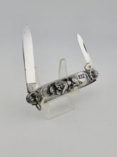 VTG RARE ROSTFREI SOLINGEN GERMANY EMBOSSED WILHELM TELL LION HANDLE PEN KNIFE