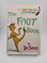 Vintage Hardcover: The foot book Dr. Seus 1st Book Club Edition Random House