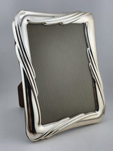 New Vintage 5x7 Dioni Italy Picture Frame Silver Plate Wood Frame 1970’s 80’s.