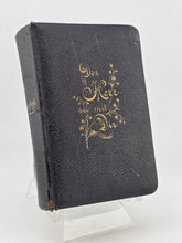 Rare 1900 German Evangelical Hymn Book Gesangbuch Rheinland Westfalen Leather