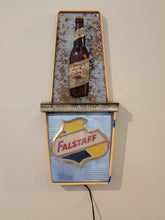 Rare Vintage Collectible Falstaff Beer Sign 1960's For Bar / Mancave. Untested.