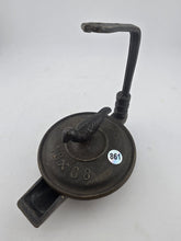 Antique 19 Century Grand Tour Roman Bronze Oil Lamp, Dated 1868. Missing Hook