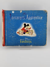 1940 FIRST EDITION THE SORCERER'S APPRENTICE FROM WALT DISNEY'S FANTASIA WITH DJ