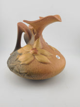 Vtg Roseville Made In The USA Pottery Clematis Ewer Pitcher 16.6 Mold 6" Tall