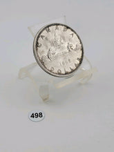 Vintage 1962 Canadian $1 Voyageur Silver Dollar $1 Coin. Elizabeth II Coin.