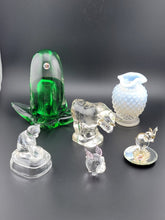 Lot Of 6 Vintage Collectible Decorative Hand Blown Glass Home Decor.