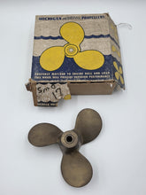 Rare Vintage NIB Michigan Wheel SMC-17 Bronze 3 Blade Boat Propeller w/ Box