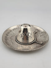 Vintage Mexico Souvenir Sterling Silver Sombrero 925 4” W MASONIC Symbol.