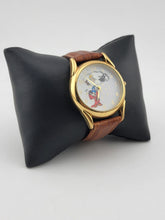 Disney Fantasia Watch Sorcerers Apprentice VTG Rare 1995 55th Anniversary. Works