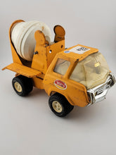 Vintage TONKA 1970's Cement Mixer Truck Construction Metal Orange/Yellow 8"L
