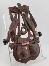 19 C original antique cast iron hunting game wall match safe wall pocket holder