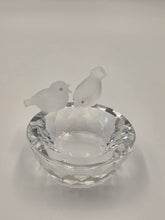 Vintage Retired Swarovski Crystal 7460 108 000 Bird Bath With Crystals 010029.