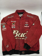 NASCAR Chase Authentics Dale Earnhardt Jr Budweiser Racing Jacket Sz 2XL Red