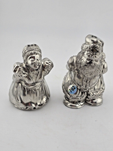 Vintage LENOX, Kirk Stieff Collection, Santa &Mrs. Claus Salt & Pepper Shakers.