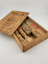 Antique Set Of Architectural Building Blocks "One Set A" C 1890. Made In USA.