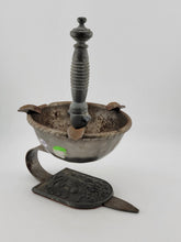 Vintage Fencing Sword Handle Foil Ashtray Figural Tobacciana Smoking Decor