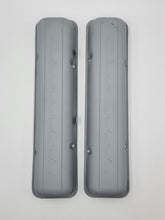 Vintage 1960-1967 C2 CORVETTE SBC Stamped Script Valve Covers. Good Cond.