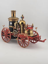 THE MISSISSIPPI 1869 RED STEAM ENGINE FIRE WAGON RADIO WACO JAPAN Works (Static)