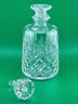 Vintage Signed Waterford Crystal KELSEY Spirit Decanter 9 1/2" W Stopper.