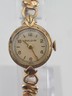 Antique 1940's Small Bulova 10k Gold Filled Ladies Swiss Wrist Watch. Working.