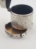 Ultra Rare 19th C Antique Tiffany & Co Repousse Sterling Match Safe w Ash Drawer
